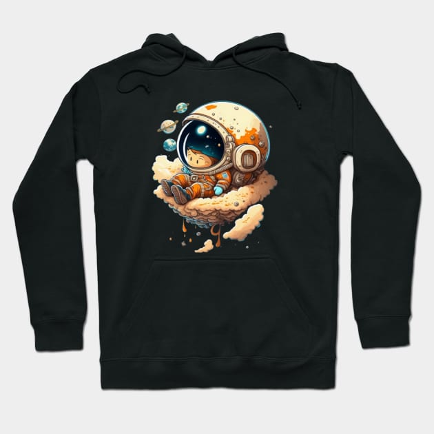 Kid Astronaut v01 Hoodie by Scrumptious